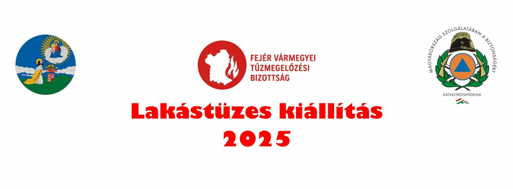 Lakástüzes kiállítás fejléce