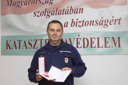 Elek János tűzoltó őrnagy