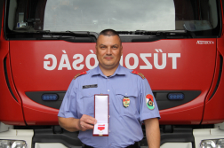 Pásztor László tűzoltó őrnagy