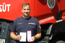 Kovács Zoltán tűzoltó százados