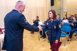 Pajorné Ihász Tünde tűzoltó főtörzsőrmester
