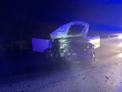 balesetben részt vett autó