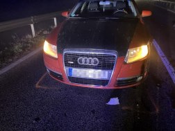 balesetben részt vett autó