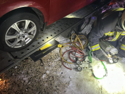 tréler mentése emelőpárnával