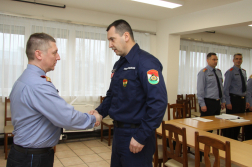 újonc tűzoltók fogadása