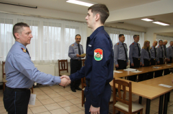 újonc tűzoltók fogadása