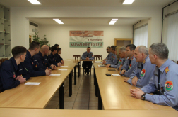 újonc tűzoltók fogadása