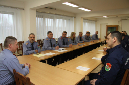 újonc tűzoltók fogadása