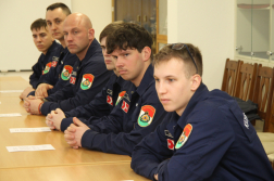 újonc tűzoltók fogadása