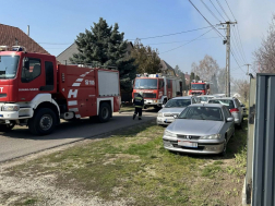 kigyulladt műhely oltása