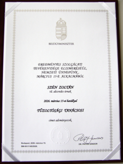 Szén Zoltán tűzoltó alezredes