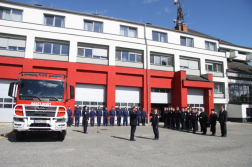 tűzoltóautó ünnepélyes átadása