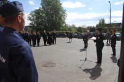 tűzoltóautó ünnepélyes átadása