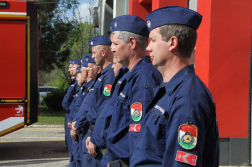 tűzoltóautó ünnepélyes átadása