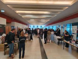 Pillanatok a pályaválasztási kiállításról