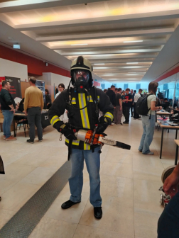 Pillanatok a pályaválasztási kiállításról