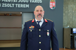 Végh Gábor tűzoltó zászlós