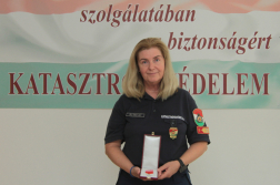 Váli Ágnes Judit tűzoltó alezredes