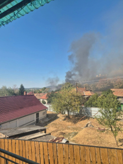 tűz oltása