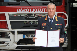 Molnár János tűzoltó őrnagy